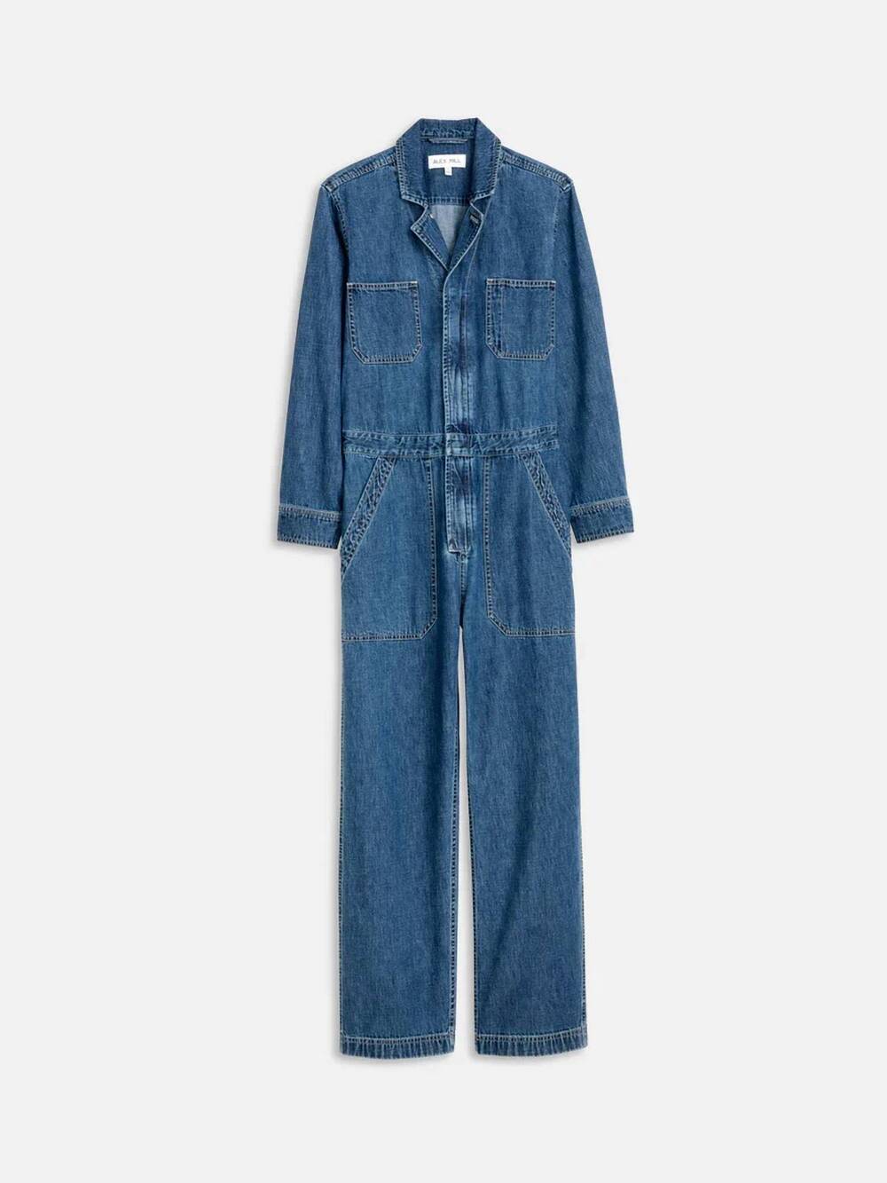NEW ALEX MILL women's shoreditch jumpsuit in denim